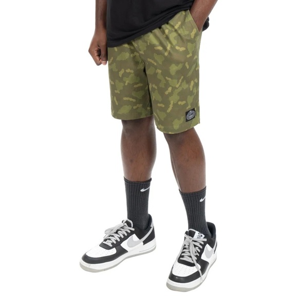 POLER STUFF Shorts Dusty Style Camo Green Mens Size Small Camp Vibes - Picture 6 of 15
